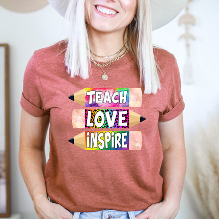 Teach Love Inspire Unisex T-shirt