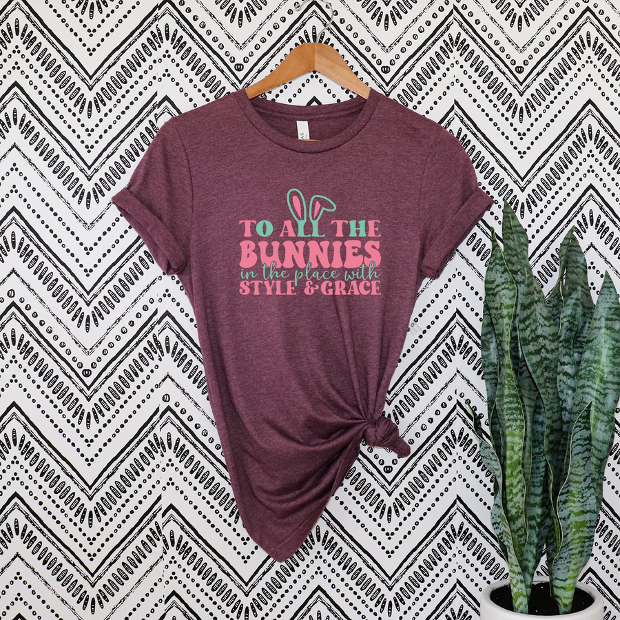 To All The Bunnies In The Place Unisex T-shirt