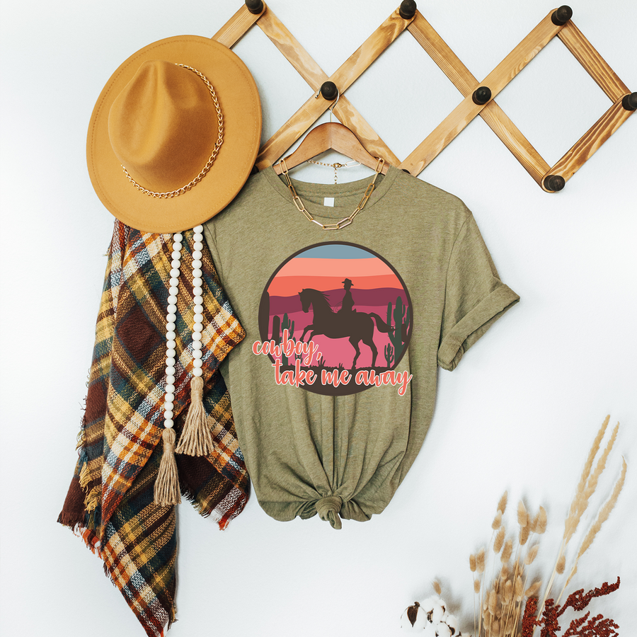 Cowboy Take Me Away Unisex T-shirt