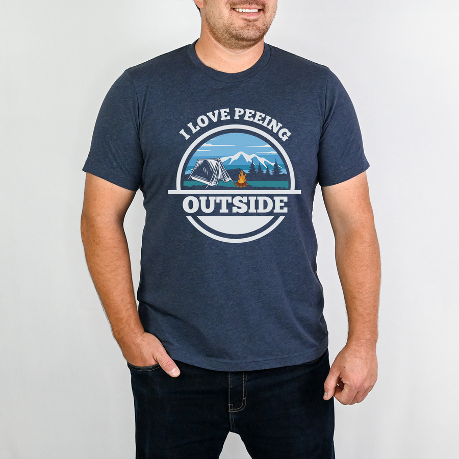 I Love Peeing Outside Unisex T-shirt