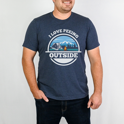 I Love Peeing Outside Unisex T-shirt