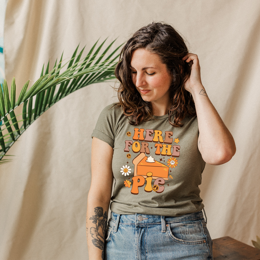 Retro Here For the Pie Unisex T-shirt