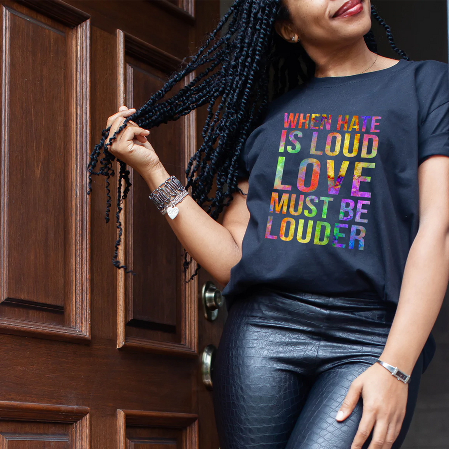 When Hate is Loud Unisex T-shirt