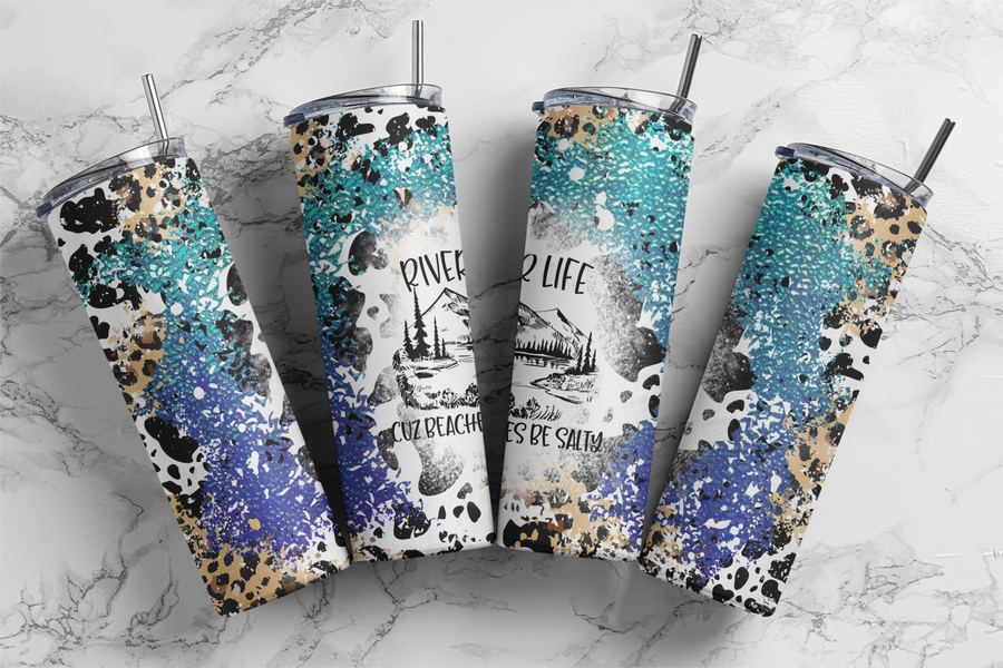 River Life 20 oz Skinny Tumbler