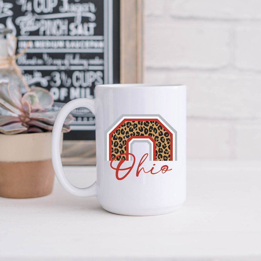 Cursive Ohio 15oz Mug