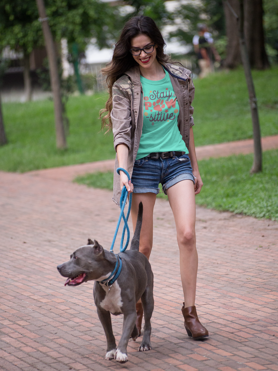 Stay Pawsitive Unisex T-shirt