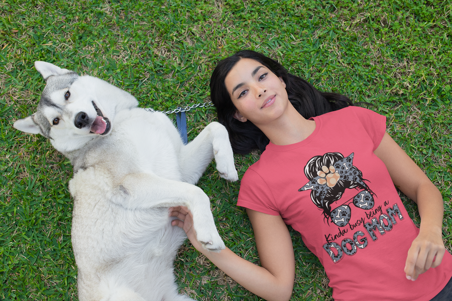 Too Busy Being a Dog Mom Unisex T-shirt