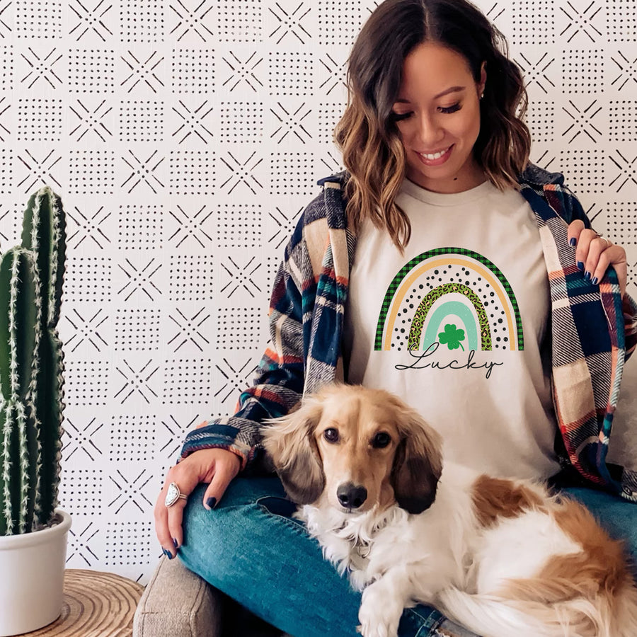 Lucky Rainbow Unisex T-shirt