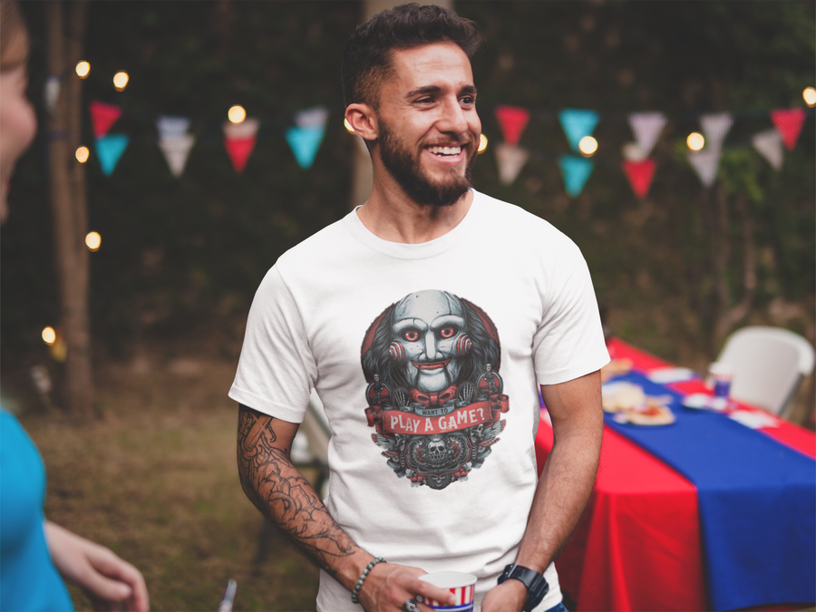Want To Play A Game Unisex T-shirt