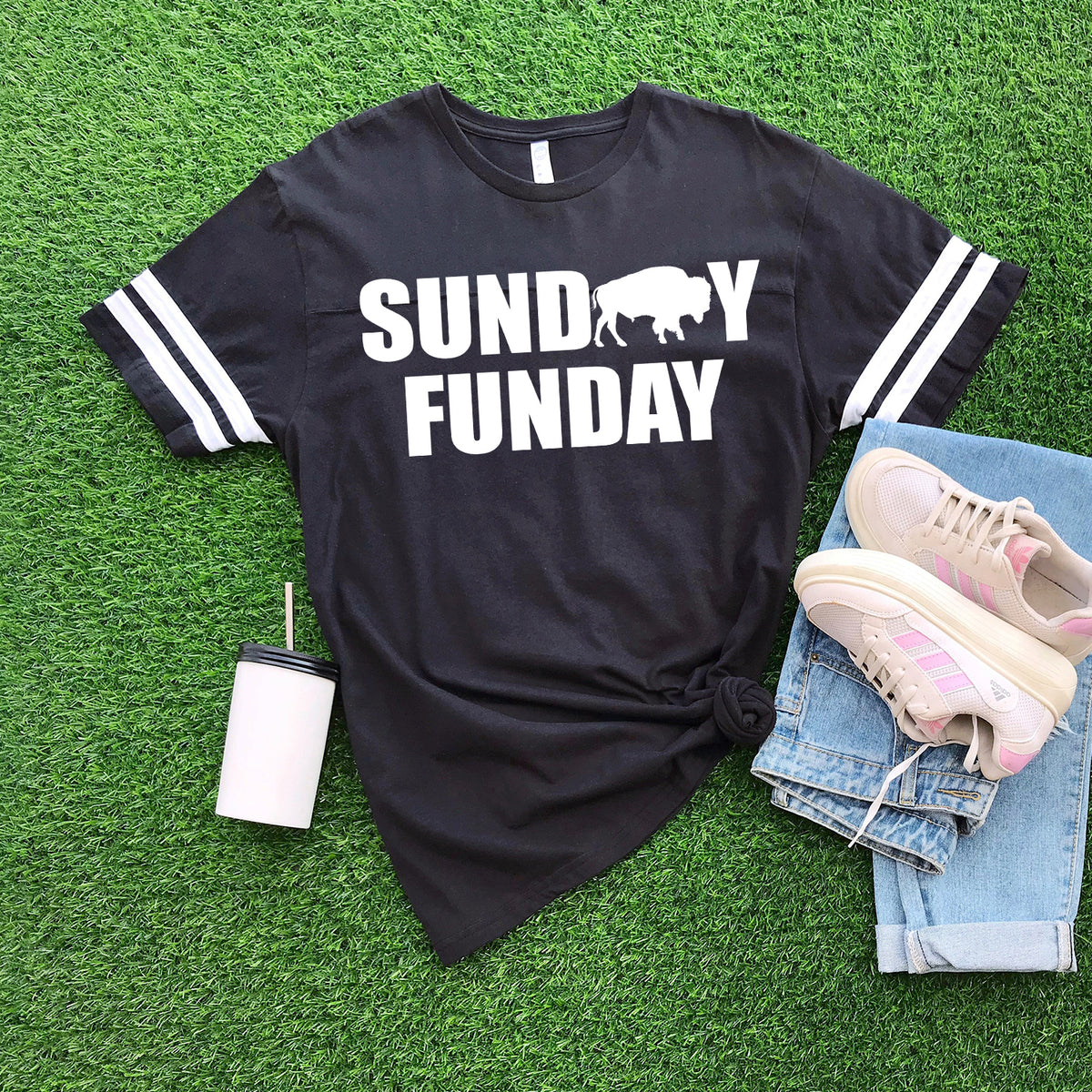 Sunday Funday Unisex Football Tee