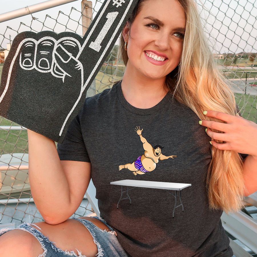 Breaking Tables Unisex T-shirt