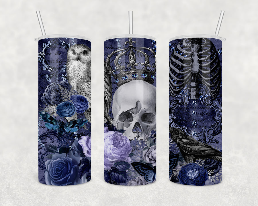 Purple Halloween 20oz Skinny Tumbler