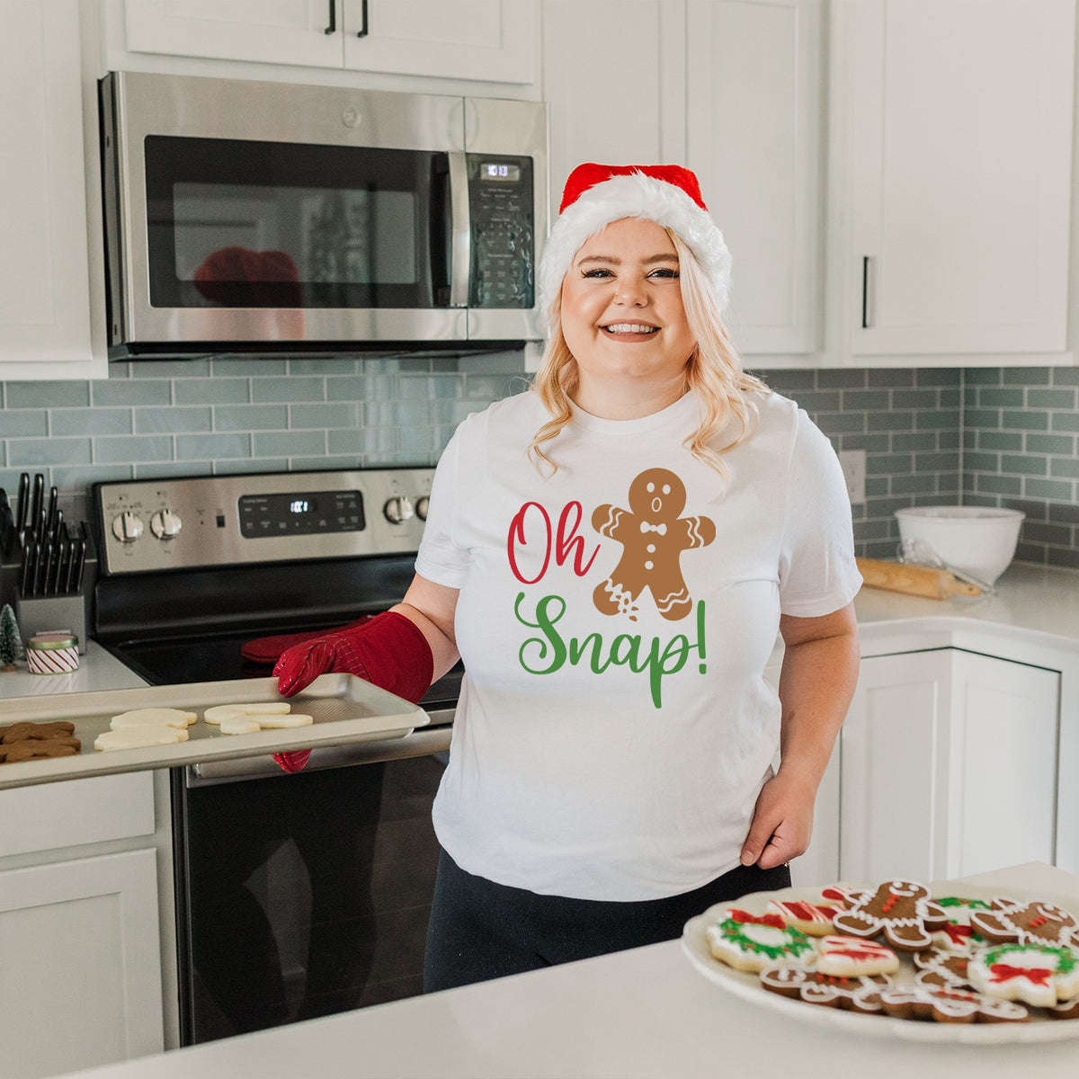 Oh Snap Gingerbread Unisex T-shirt