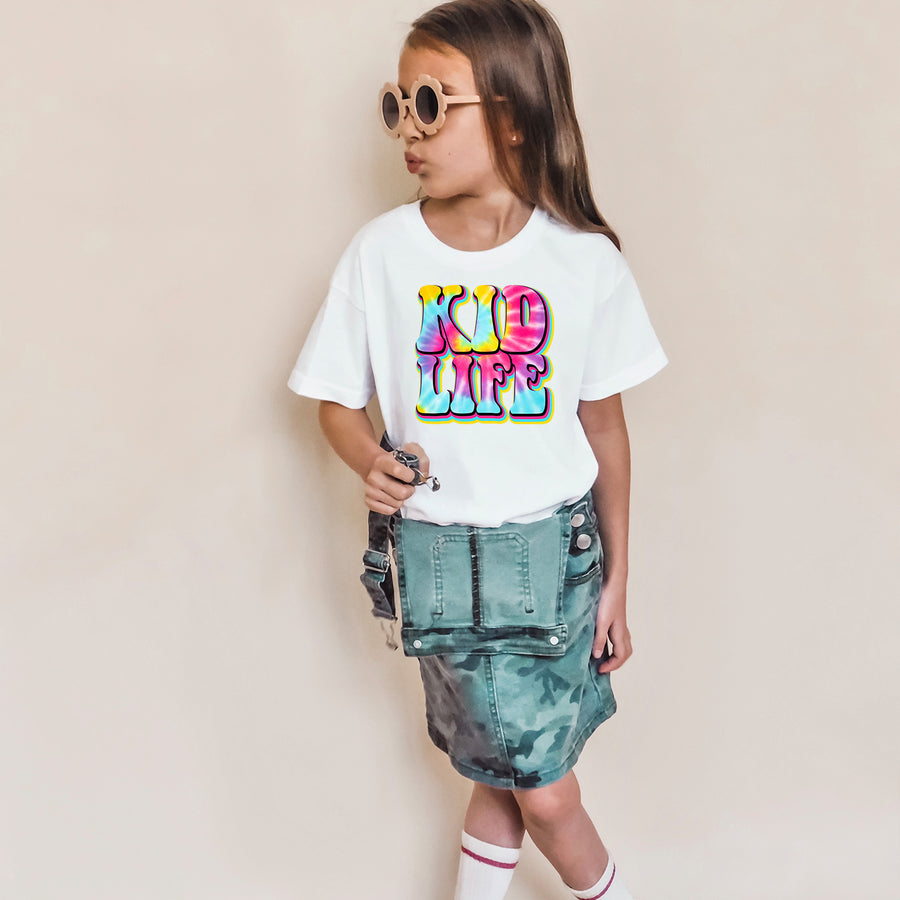 Tie Dye Kid Life Toddler T-shirt