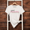 Leopard School Principal Unisex T-shirt
