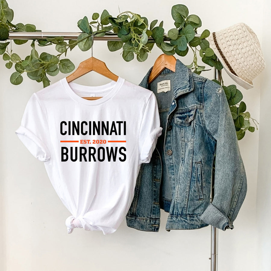 Cincinnati Burrow EST 2020 Unisex T-shirt