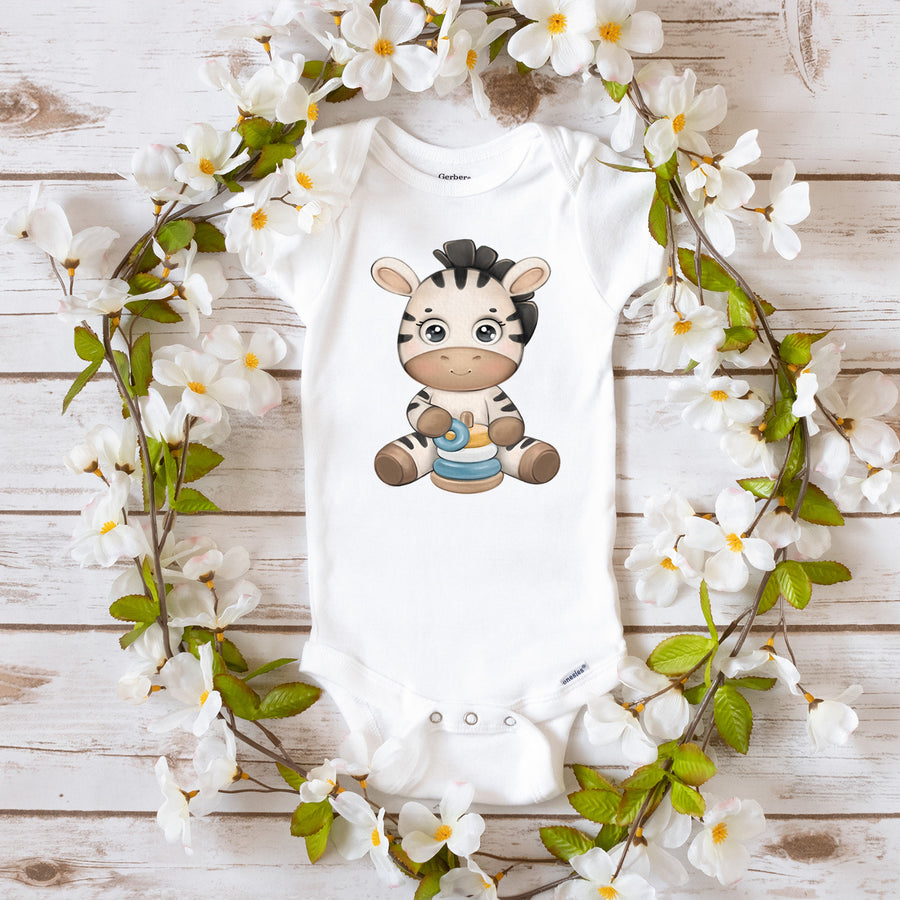 Baby Zebra Onesie