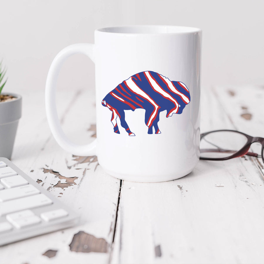 Buffalo Print 15oz Mug